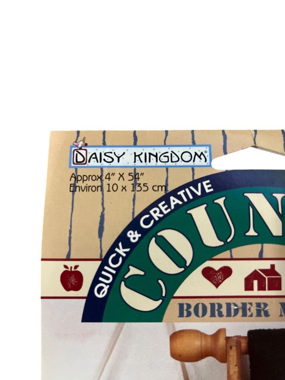 Daisy Kingdom Gingerbread Garland Fabric Trim NOS 1995 New 21227 - Picture 6 of 11